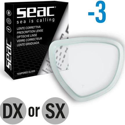 Seac Aphrodite Optical Lens | Tempered Glass RX
