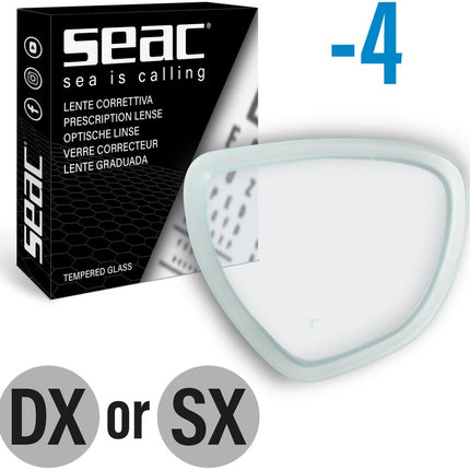 Seac Aphrodite Optical Lens | Tempered Glass RX