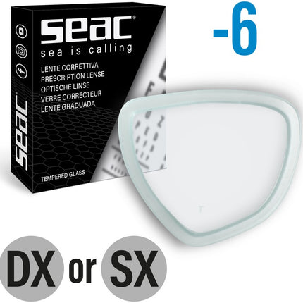 Seac Aphrodite Optical Lens | Tempered Glass RX