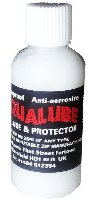 Aqualube Zip Lubricant 50ml | Wetsuit & Drysuit Zip Care with Brush