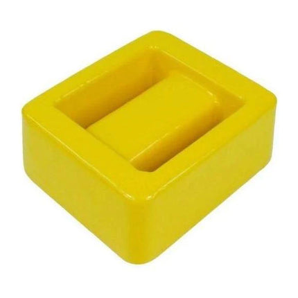 2kg Yellow Coated Dive Weight Block | Scuba Weight Belt Lead Weight