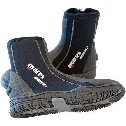 Mares Flexa DS 5mm Dive Boots UK 4.5 | Hard Sole Neoprene Scuba Boots