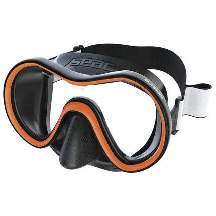 Seac Sunrise Diving Mask | 4mm Tempered Glass Lens