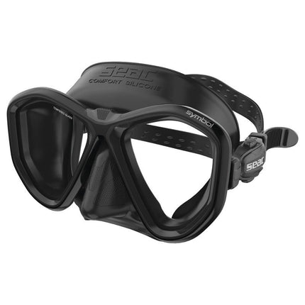 Seac Symbol Diving Mask Narrow Fit | Twin Lens Tempered Glass