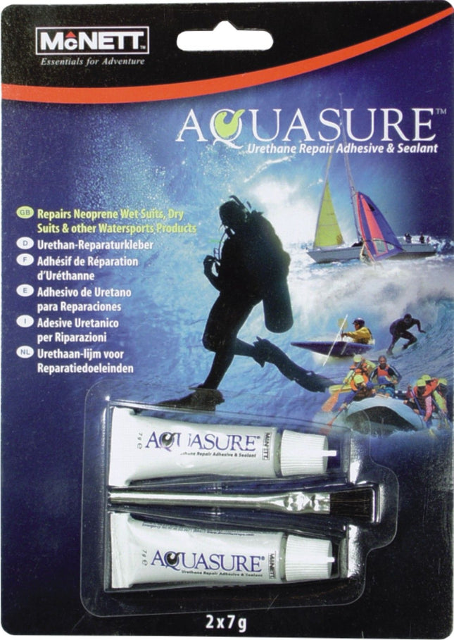 Gear Aid Aquasure+ FD Twin Pack 2x7g | Wetsuit Repair Adhesive Kit