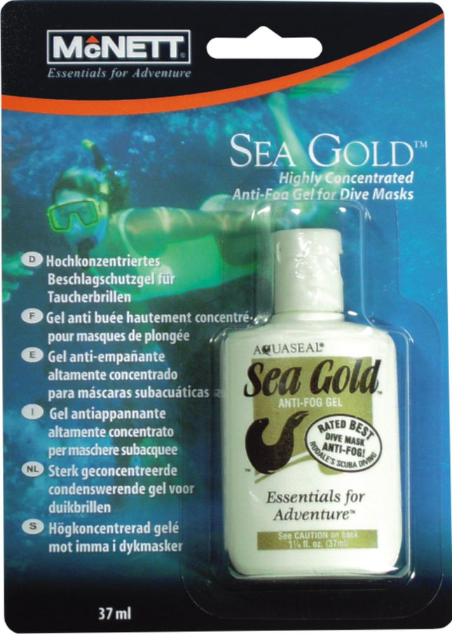 Gear Aid Sea Gold Anti-Fog Gel 37ml | Dive Mask Anti Fog Treatment