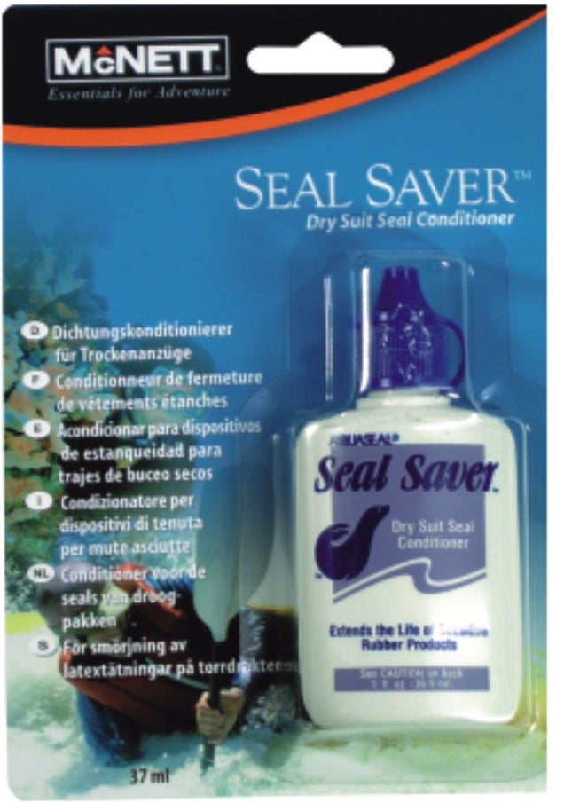 Gear Aid Seal Saver 37ml | Drysuit Seal Conditioner | Latex & O-Ring Care