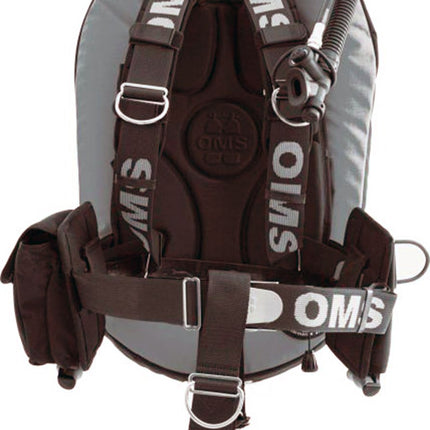 OMS SmartStream Harness + Mono Wing BCD | Tech Diving System | Single Cylinder
