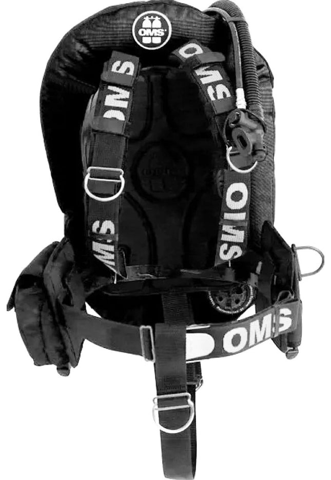 OMS SmartStream Harness + Mono Wing BCD | Tech Diving System | Single Cylinder