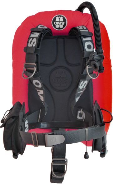 OMS SmartStream Harness + Mono Wing BCD | Tech Diving System | Single Cylinder