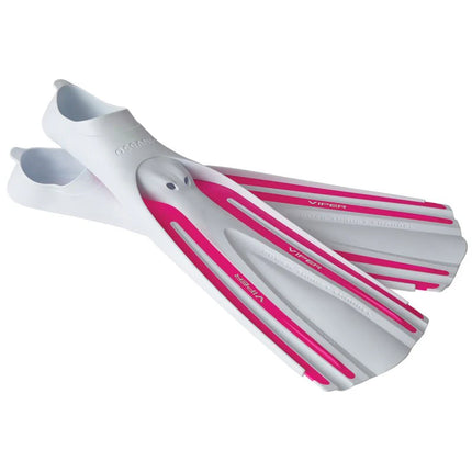 Oceanic Viper Full Foot Fins Pink Kids 3-4 | Ex Display