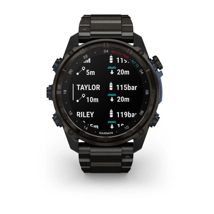 Garmin Descent Mk3i 51mm Carbon Grey DLC Titanium & DLC Titanium Band