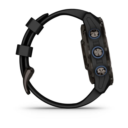 Garmin Descent Mk3i 43mm Carbon Grey DLC Titanium & Black Silicone Band