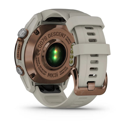Garmin Descent Mk3i 43mm Bronze PVD Titanium & French Grey Silicone Band