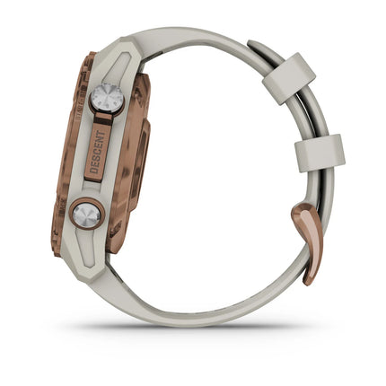 Garmin Descent Mk3i 43mm Bronze PVD Titanium & French Grey Silicone Band