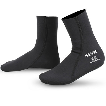 Seac Prime 2mm Neoprene Socks | Nylon Lined Dive Socks