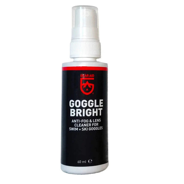 Gear Aid Goggle Bright Anti-Fog Spray 60ml | Lens Cleaner for Goggles & Masks