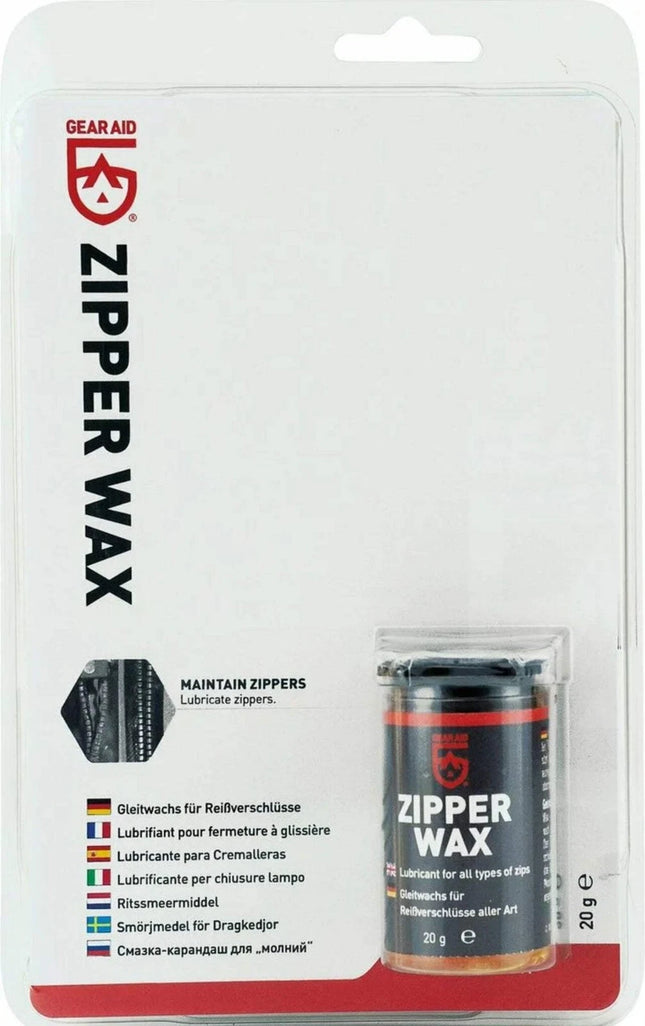 Gear Aid Zipper Wax 20g | Wetsuit & Drysuit Zip Lubricant Stick