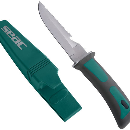 Seac Bat Green Dive Knife | 120mm AISI 420 Blade