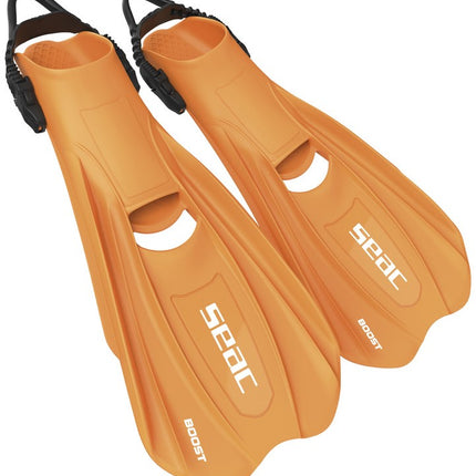 Seac Boost Orange Barefoot Diving Fins