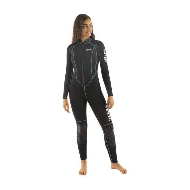 SEAC Carezza 2mm Womens Wetsuit | Front Zip Tropical Water Suit