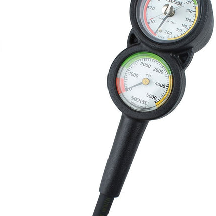 SEAC Console 3 Compact PSI+Feet 60-12-PSI+FT | 3 Gauge Dive Console
