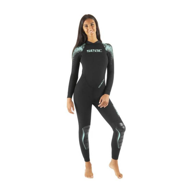 SEAC Cover 5mm Womens Wetsuit | Rear Zip Ultrastretch Dive Suit