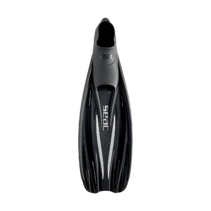 Seac F-100 Pro Black Diving Fins | Lightweight Full Foot