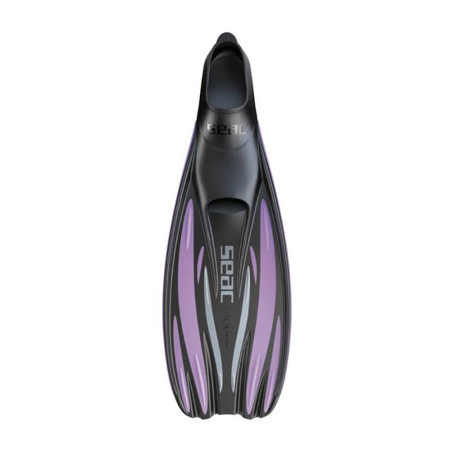 Seac F-100 Pro Lilac Diving Fins | Lightweight Full Foot