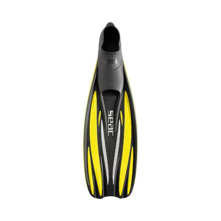 Seac F-100 Pro Yellow Diving Fins | Full Foot