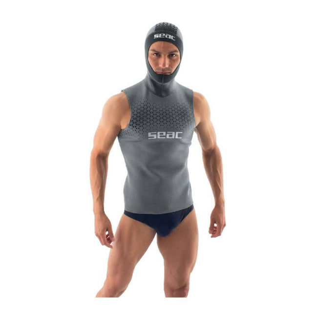 SEAC Hoody Man 2.5mm Neoprene Undervest with Hood | Diving Base Layer