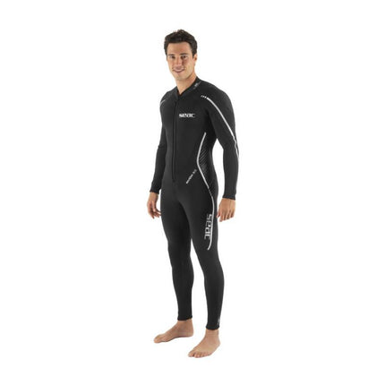 SEAC Invidia 3mm Mens Wetsuit | UltraStretch Front Zip Dive Suit