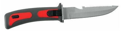 Seac Bat Dive Knife Red | 11.5cm AISI 420 Blade