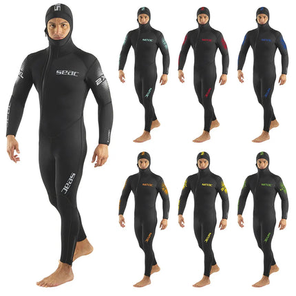 SEAC Liberty 5mm Mens Wetsuit | Front Zip Temperate Water Dive Suit