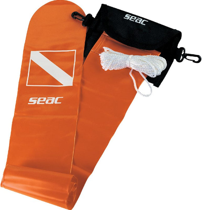 Seac Marker Buoy Orange 125cm | Surface Safety DSMB