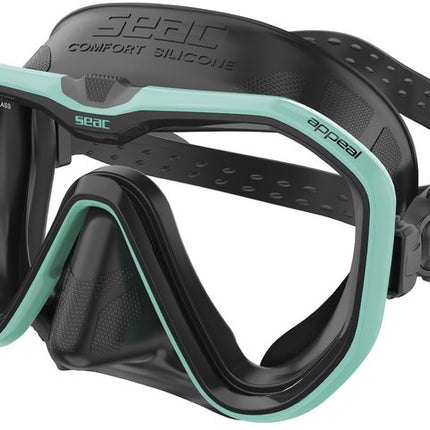 Seac Appeal Asian Fit Diving Mask | 4mm Tempered Glass