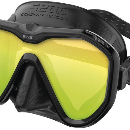 Seac Appeal Diving Mask | Angled 4mm Tempered Glass Lens