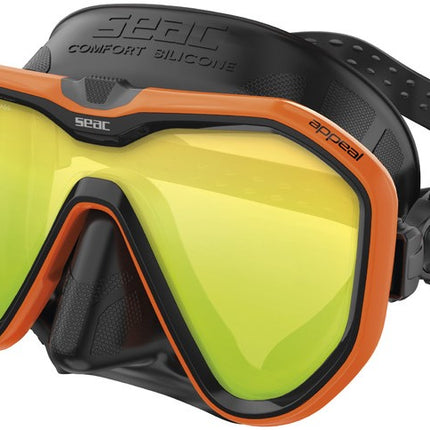 Seac Appeal Diving Mask | Angled 4mm Tempered Glass Lens