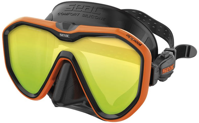 Seac Appeal Diving Mask | Angled 4mm Tempered Glass Lens