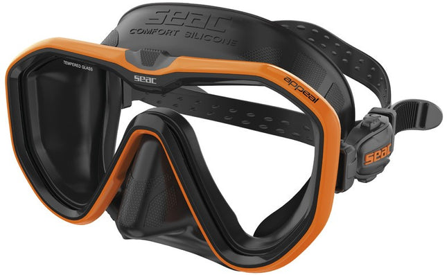 Seac Appeal Asian Fit Diving Mask | 4mm Tempered Glass