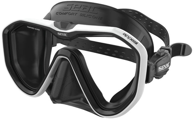Seac Appeal Asian Fit Diving Mask | 4mm Tempered Glass