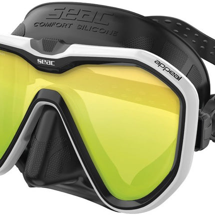 Seac Appeal Diving Mask Mirrored | Single Lens 4mm Tempered Glass