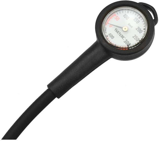 SEAC Compact Pressure Gauge 0-400 Bar | HP Hose 800mm