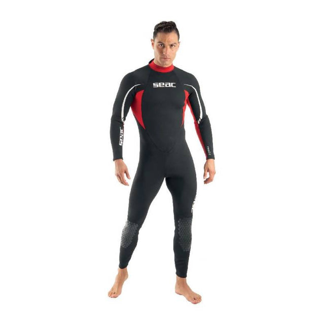 SEAC Relax 2.2mm Mens Wetsuit | Lightweight Back Zip Water Sports Suit