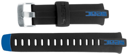 SEAC Action Strap Black/Blue 163-20NB | Replacement Dive Computer Strap