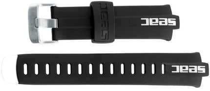 SEAC Action Strap Black/White 163-20NW | Replacement Dive Computer Strap