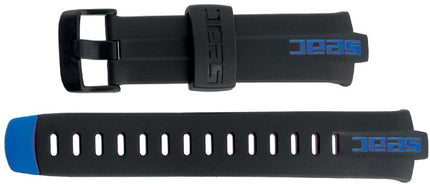 SEAC Action H.R. Strap Black/Blue 163-22NR | Replacement Dive Strap