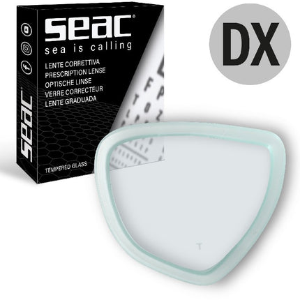 Seac One Right Optical Lens | Tempered Glass RX