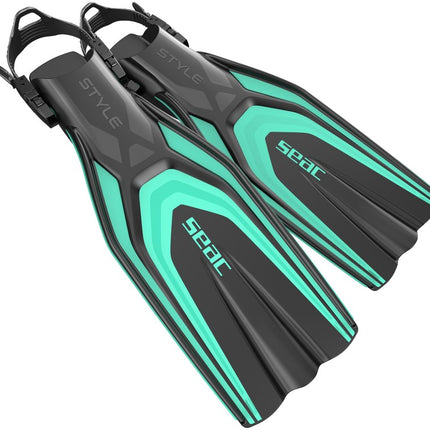 Seac Style Tiffany Open Heel Diving Fins | Adjustable Strap