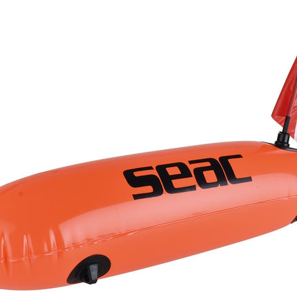 Seac Torpedo Buoy with 25m Line | Fluorescent Orange